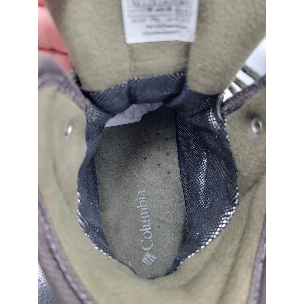 Columbia Hilltop Ridge Men's Hiking Waterproof Boots‎ Deep Olive Sz 8.5